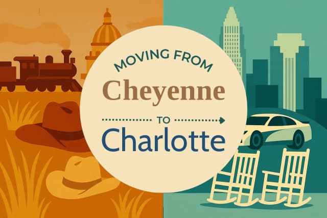 Moving from Cheyenne to Charlotte