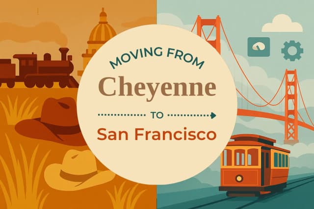 Moving from Cheyenne to San Francisco