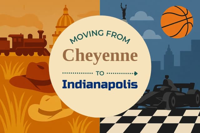 Moving from Cheyenne to Indianapolis