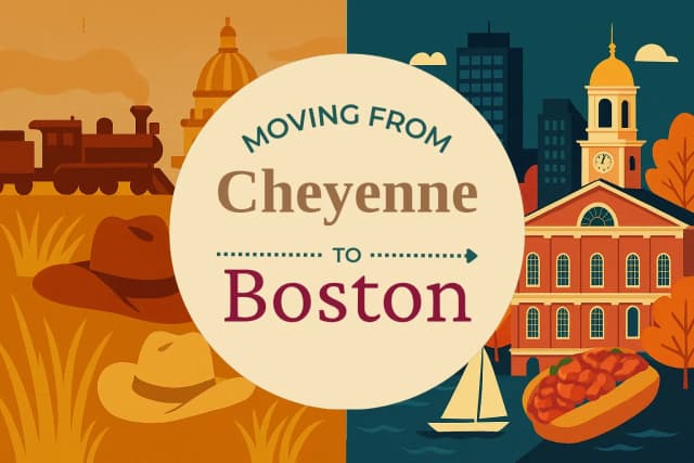 Moving from Cheyenne to Boston
