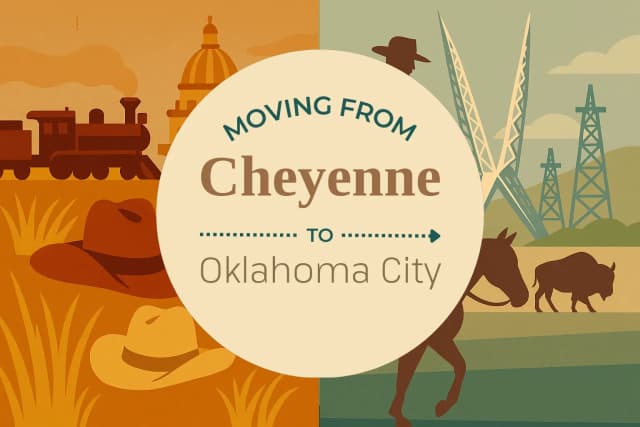 Moving from Cheyenne to Oklahoma City