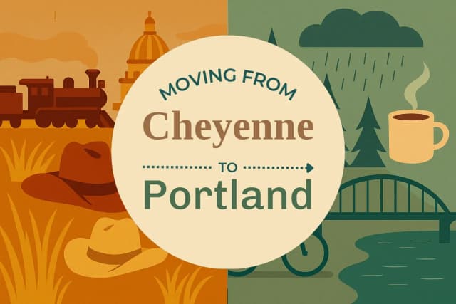 Moving from Cheyenne to Portland