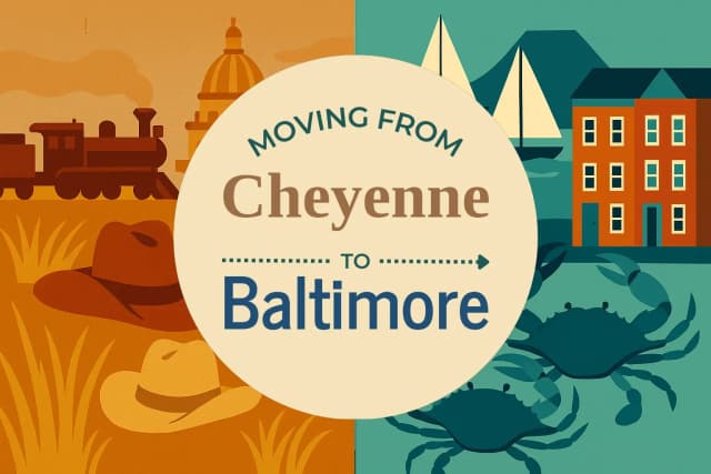 Moving from Cheyenne to Baltimore