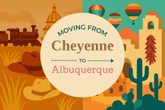 Moving from Cheyenne to Albuquerque