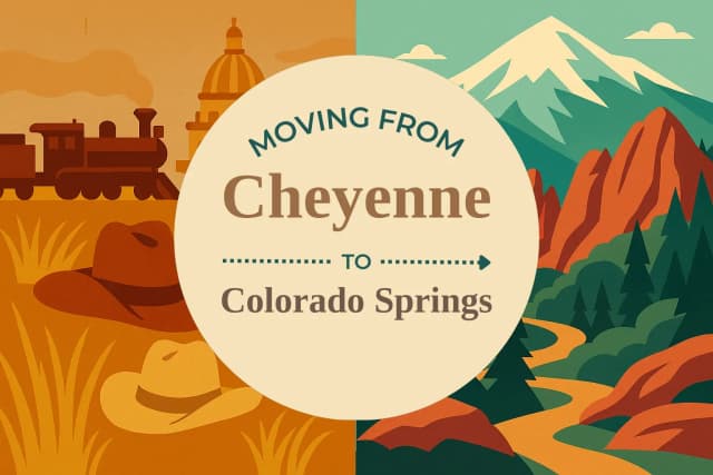 Moving from Cheyenne to Colorado Springs
