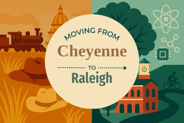 Moving from Cheyenne to Raleigh