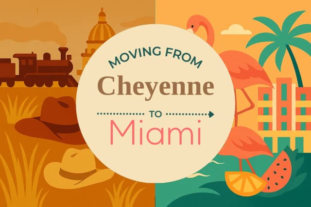 Moving from Cheyenne to Miami