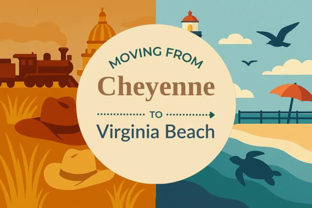 Moving from Cheyenne to Virginia Beach
