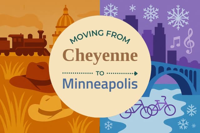 Moving from Cheyenne to Minneapolis