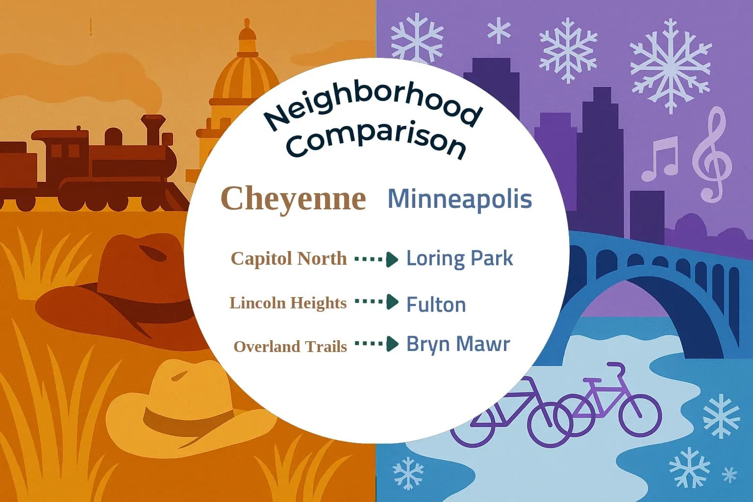 Cheyenne vs Minneapolis Neighborhood Comparison