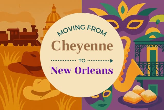 Moving from Cheyenne to New Orleans
