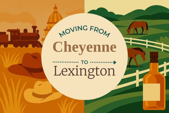Moving from Cheyenne to Lexington