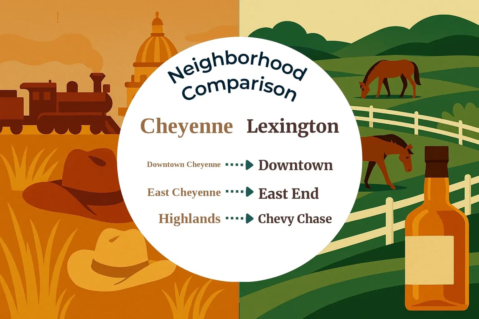 Cheyenne vs Lexington Neighborhood Comparison