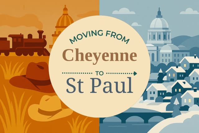 Moving from Cheyenne to St. Paul