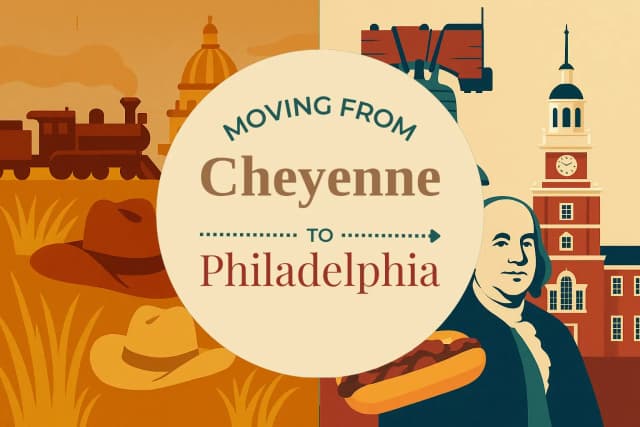 Moving from Cheyenne to Philadelphia