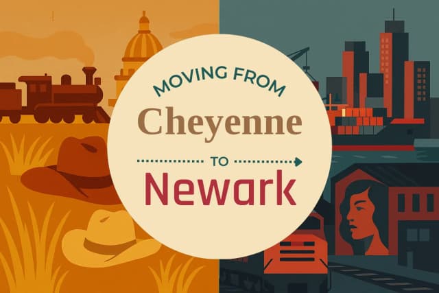 Moving from Cheyenne to Newark