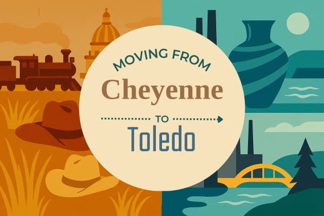 Moving from Cheyenne to Toledo