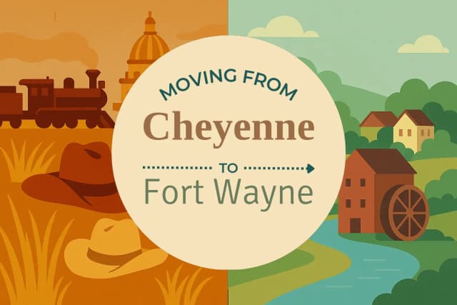 Moving from Cheyenne to Fort Wayne