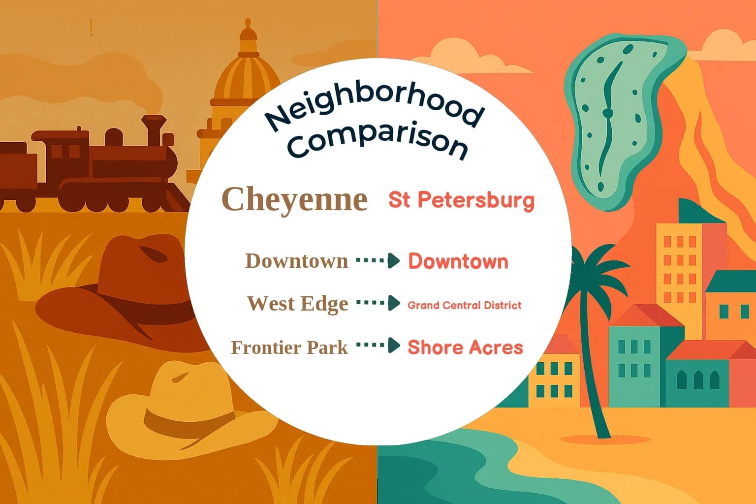 Cheyenne vs St. Petersburg Neighborhood Comparison