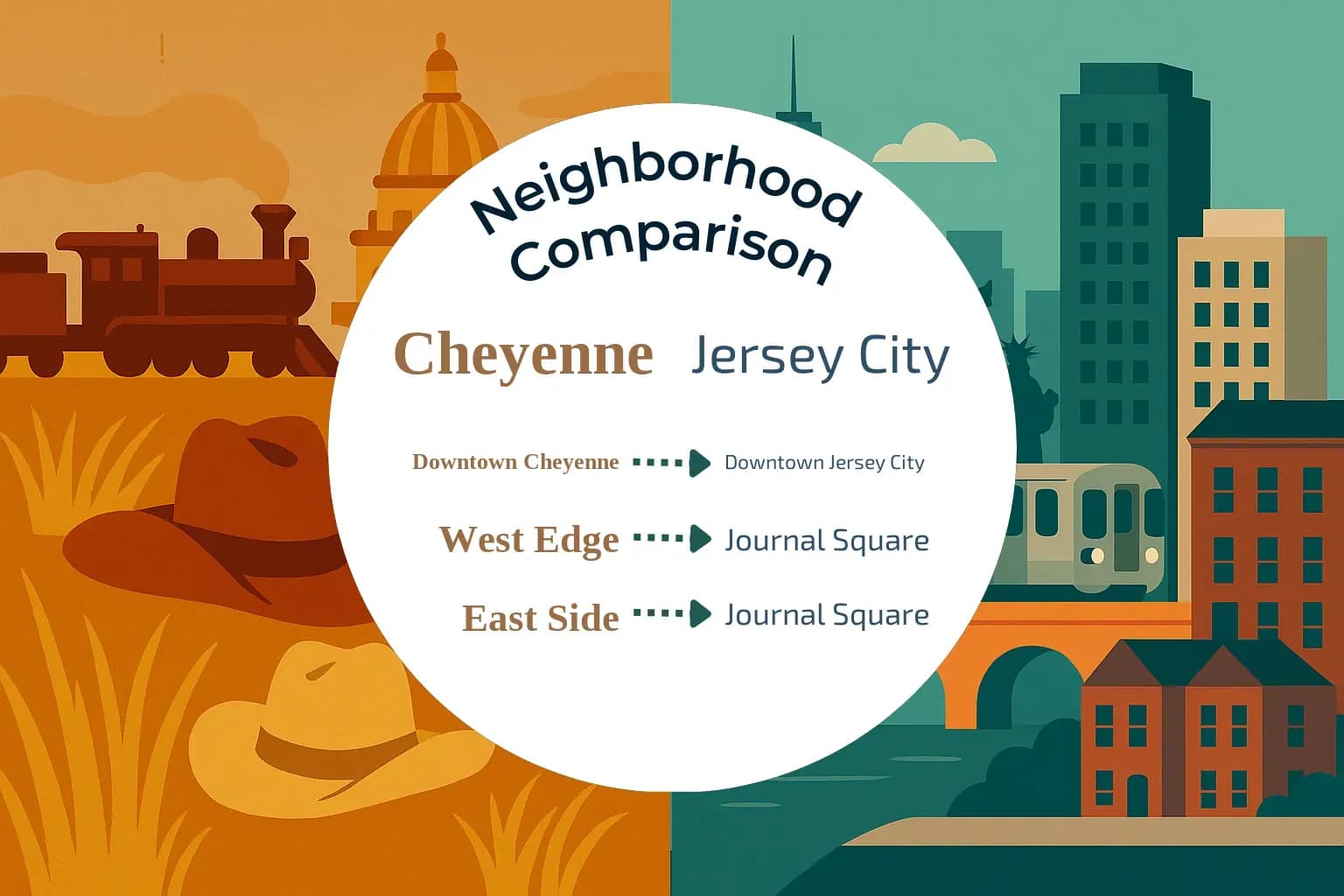 Cheyenne vs Jersey City Neighborhood Comparison
