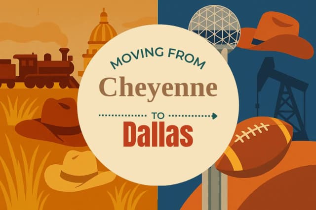 Moving from Cheyenne to Dallas