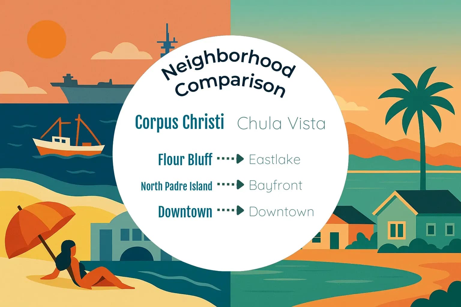 Corpus Christi vs Chula Vista Neighborhood Comparison