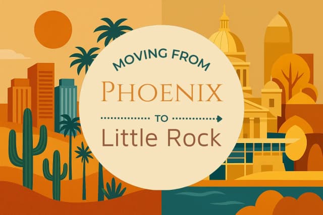 Moving from Phoenix to Little Rock