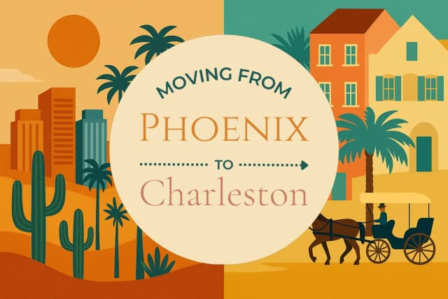 Moving from Phoenix to Charleston