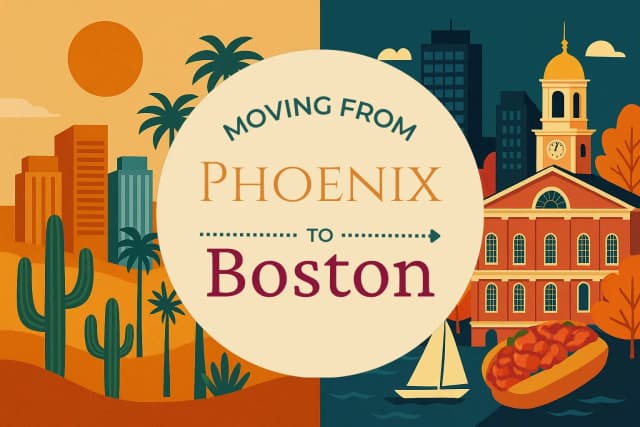 Moving from Phoenix to Boston