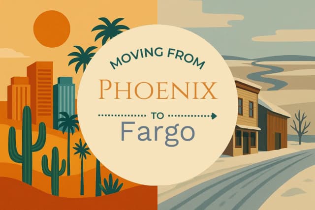 Moving from Phoenix to Fargo