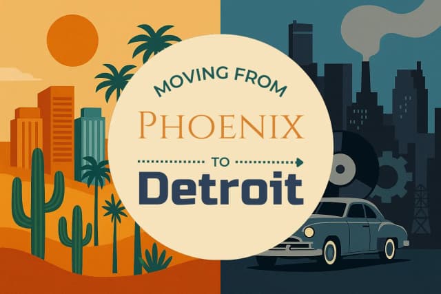 Moving from Phoenix to Detroit