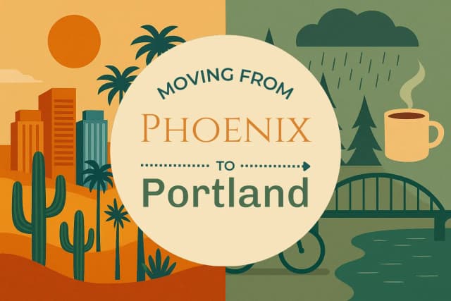 Moving from Phoenix to Portland