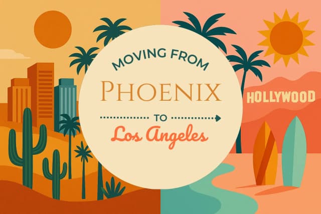 Moving from Phoenix to Los Angeles