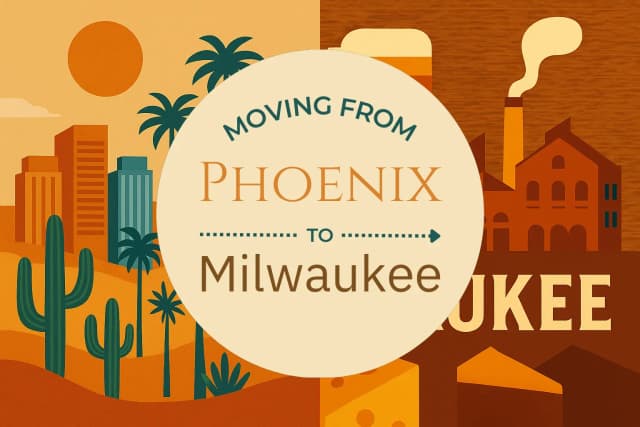 Moving from Phoenix to Milwaukee