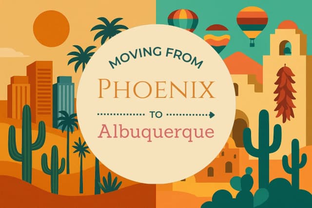 Moving from Phoenix to Albuquerque