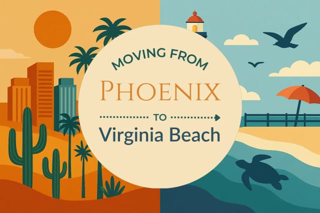 Moving from Phoenix to Virginia Beach