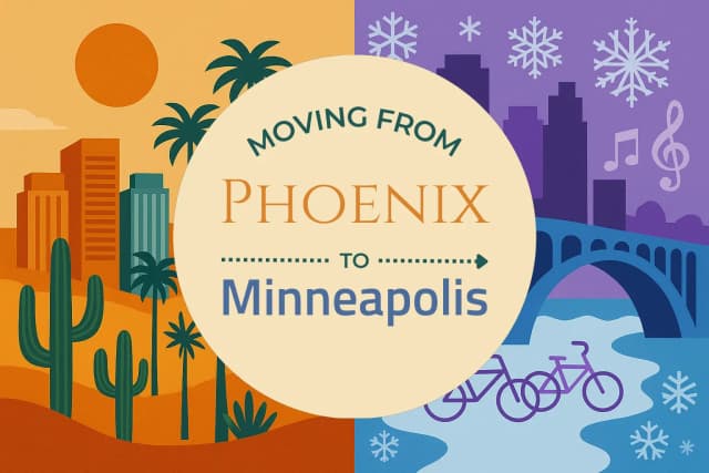 Moving from Phoenix to Minneapolis