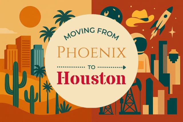 Moving from Phoenix to Houston