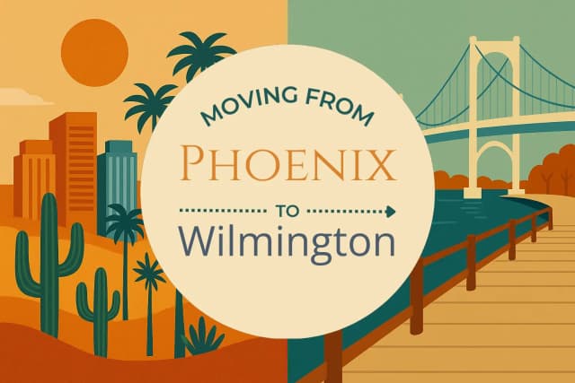 Moving from Phoenix to Wilmington