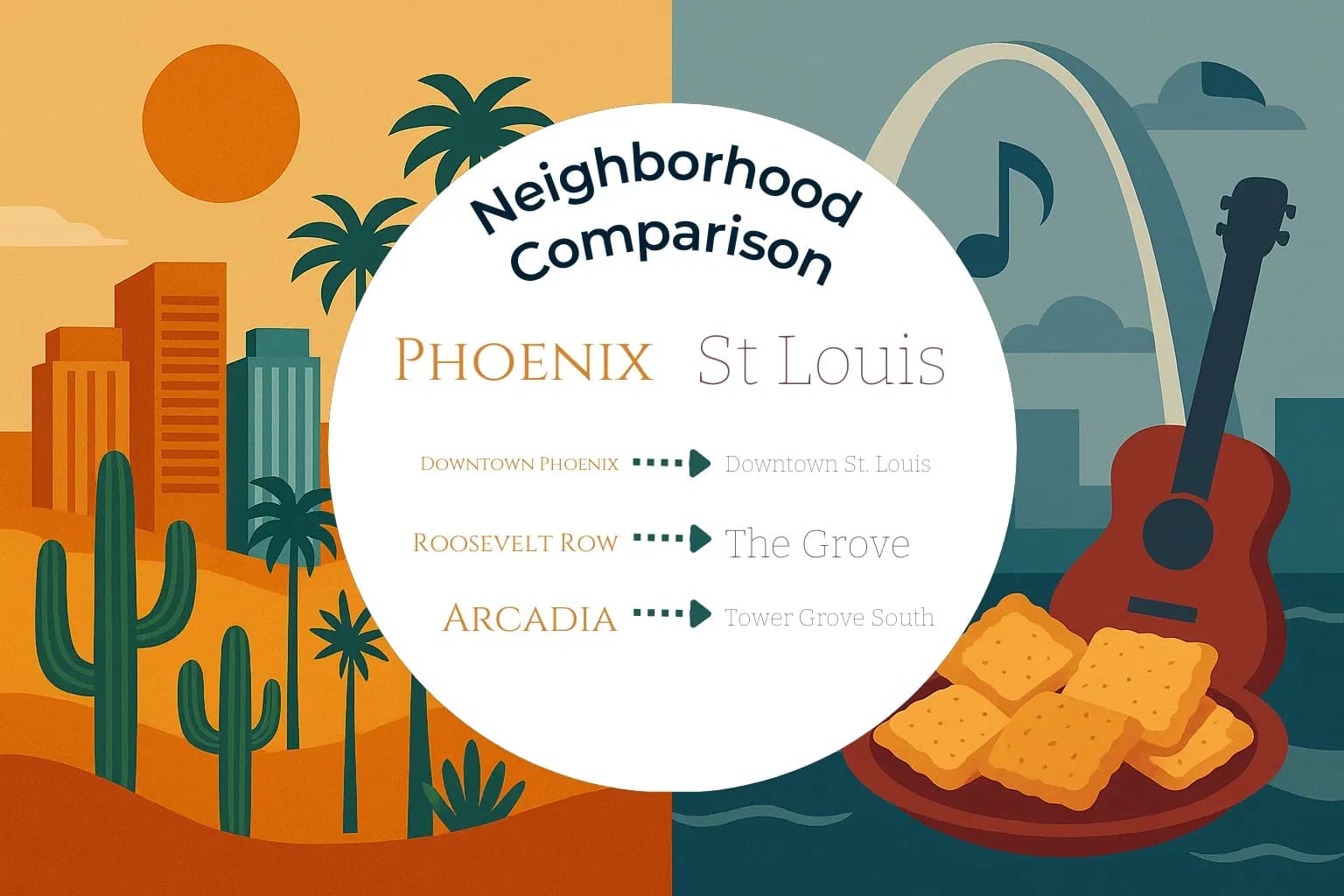 Phoenix vs St. Louis Neighborhood Comparison