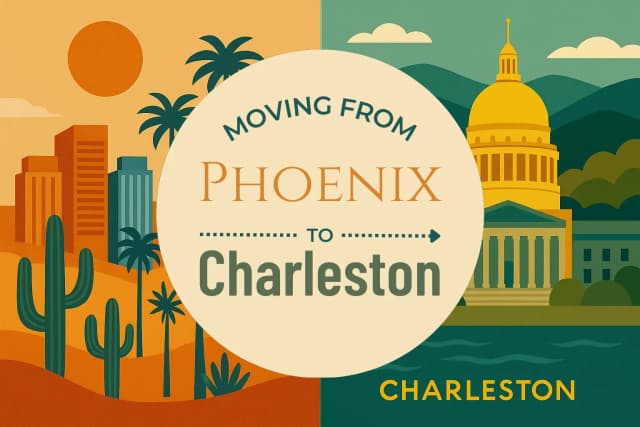 Moving from Phoenix to Charleston