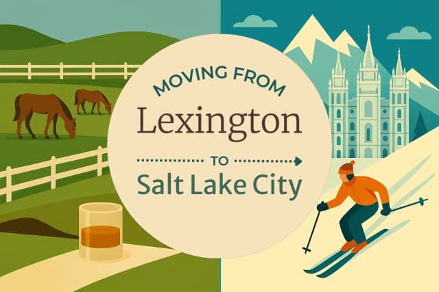Moving from Lexington to Salt Lake City