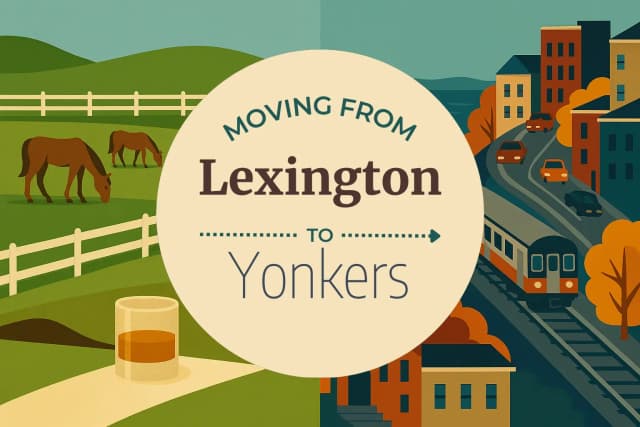 Moving from Lexington to Yonkers