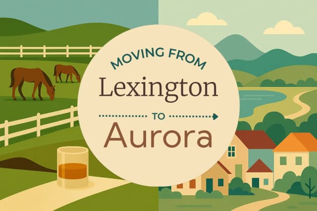 Moving from Lexington to Aurora
