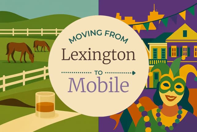 Moving from Lexington to Mobile