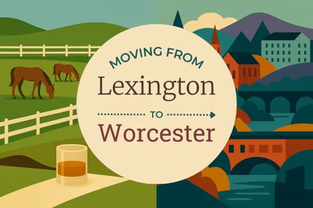 Moving from Lexington to Worcester