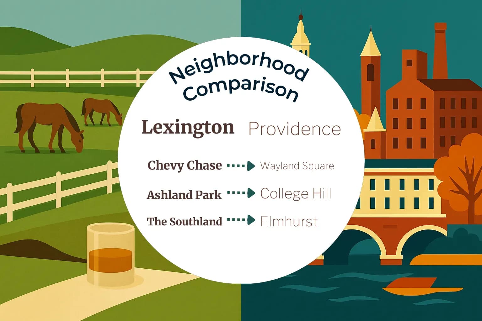 Lexington vs Providence Neighborhood Comparison