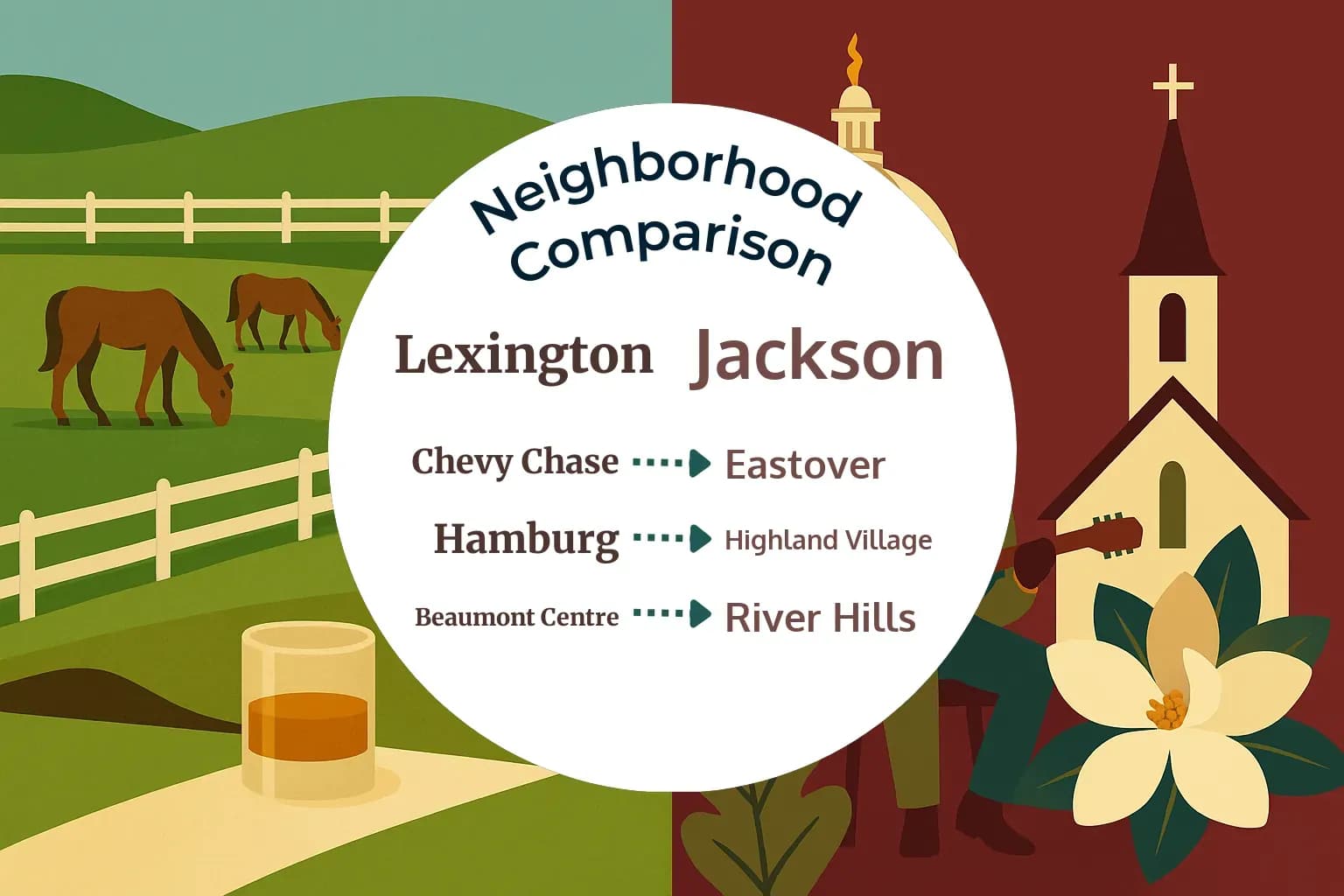 Lexington vs Jackson Neighborhood Comparison
