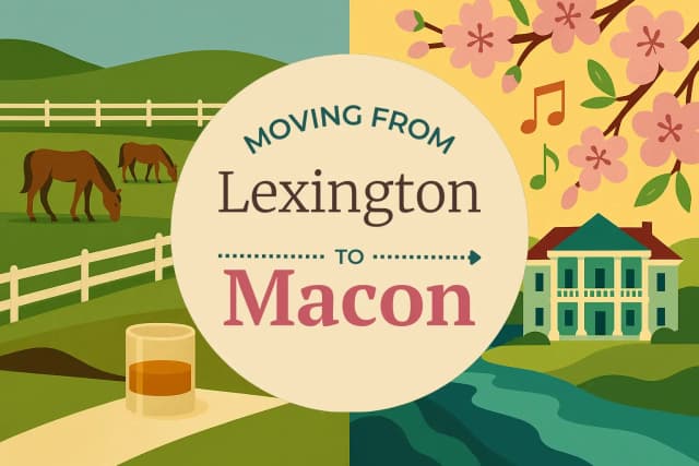 Moving from Lexington to Macon