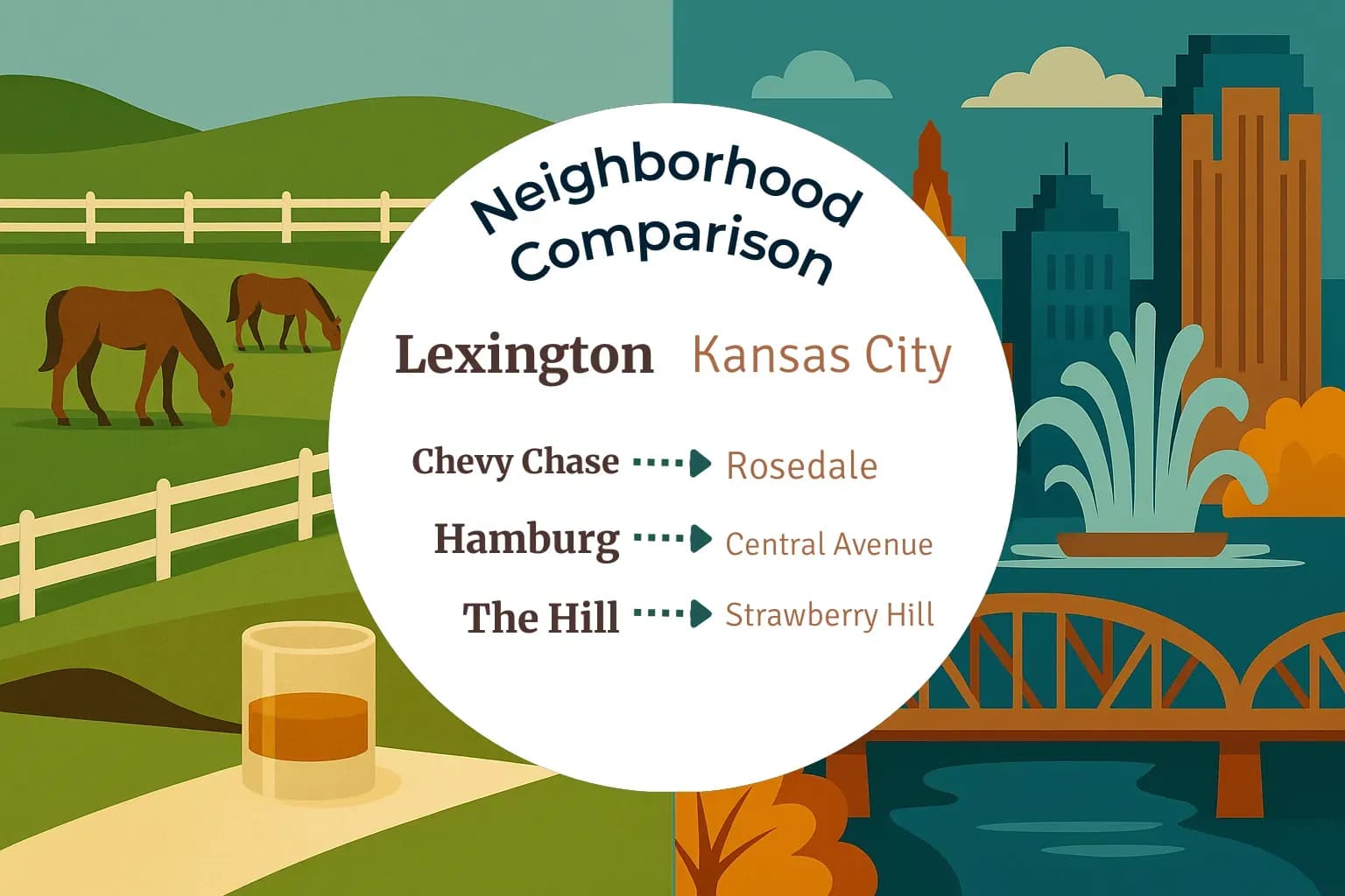 Lexington vs Kansas City Neighborhood Comparison